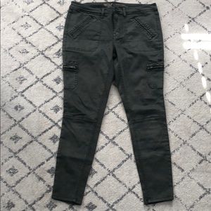 Mossimo olive green jeggings